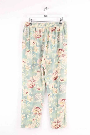 Pantalon droit Mes Demoiselles Vert en Coton