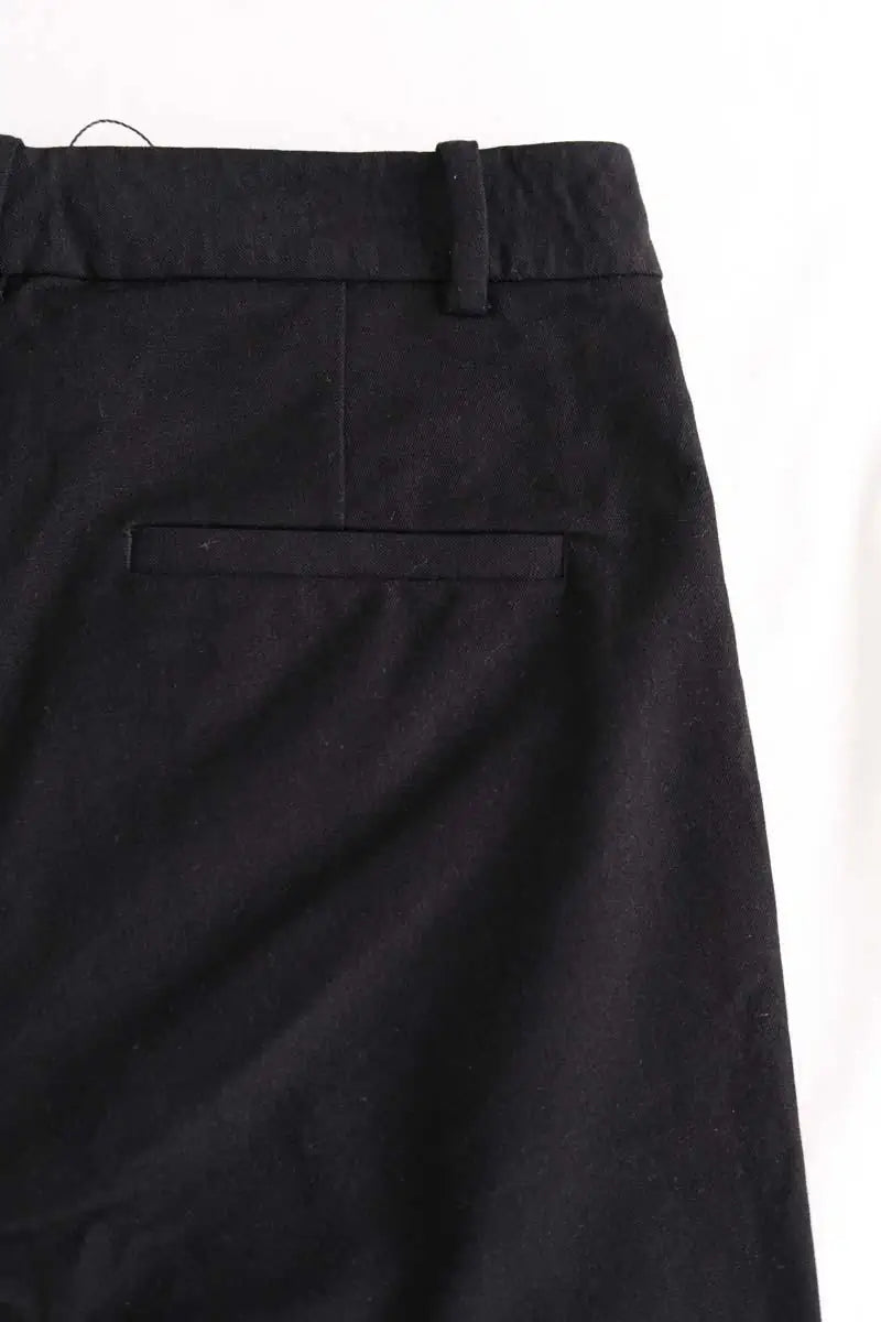 Jean droit Joseph Noir en Denim