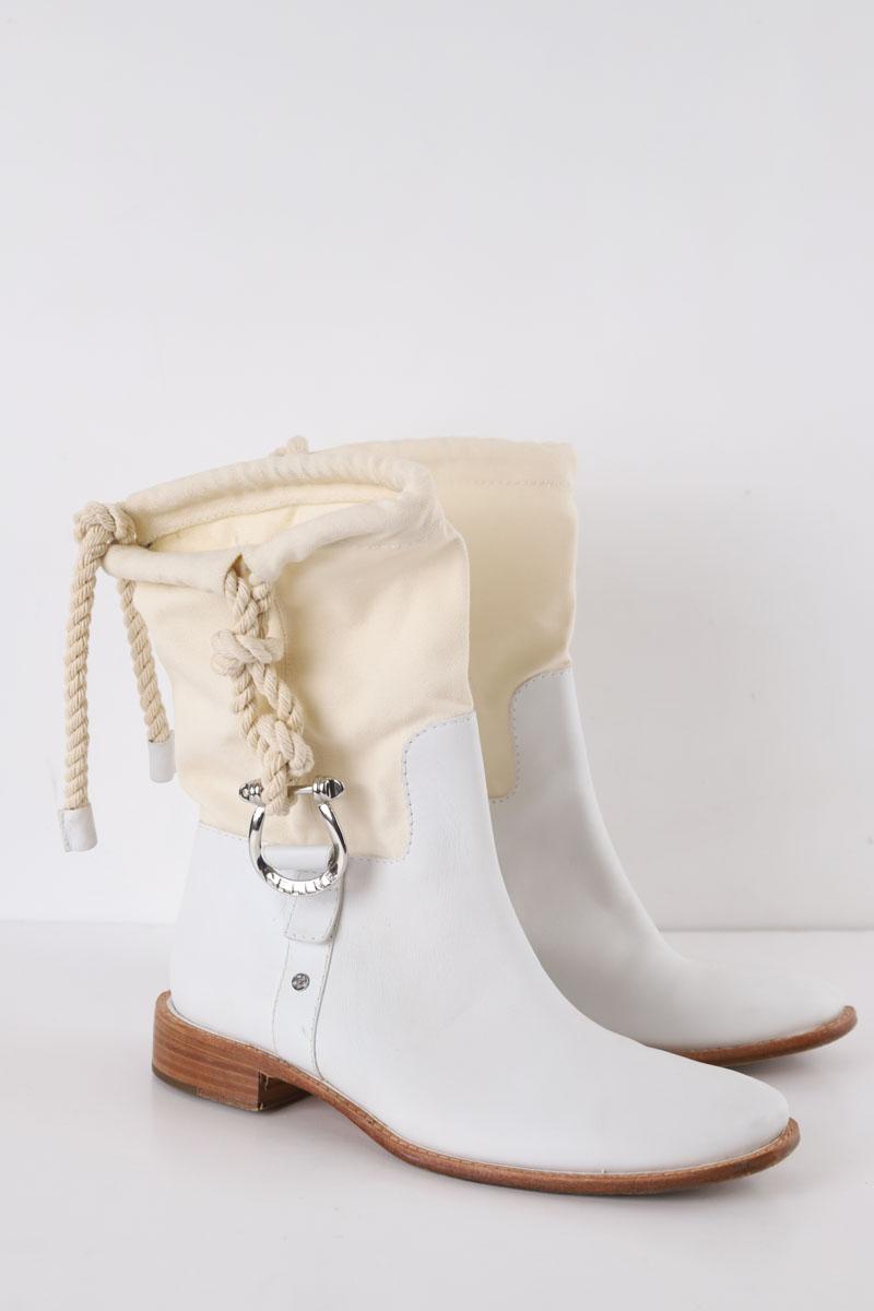 Boots Celine  Blanc