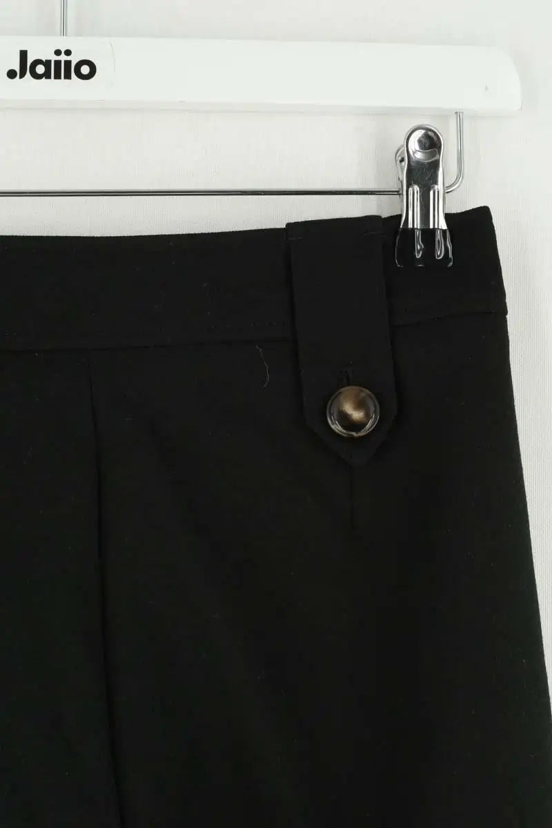 Pantalon large Sézane Noir en Synthétique