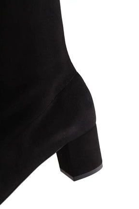 Bottes LK Bennett Eldon Noir en Daim