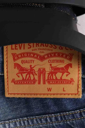 Jean large Comme Des Garçons Bleu en Coton