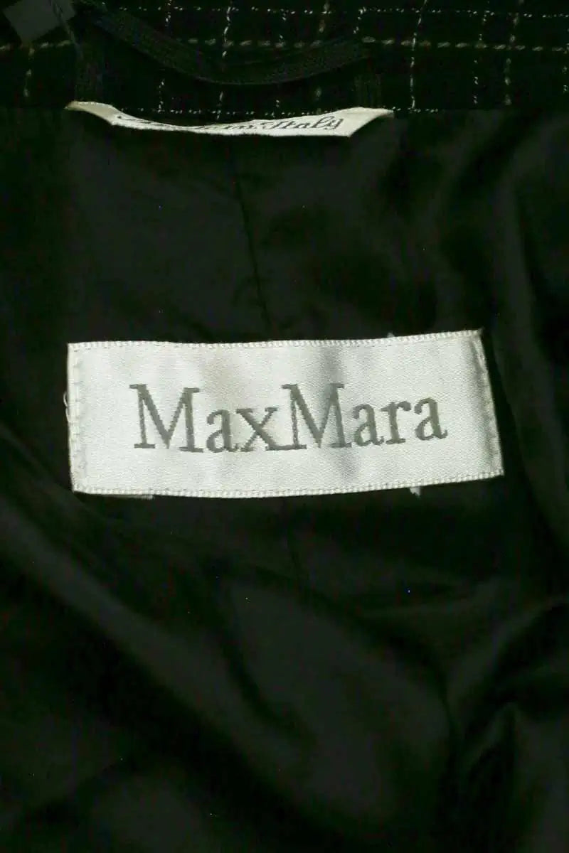 Veste Max Mara Noir en Laine