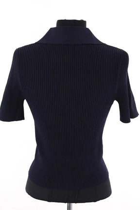 Top Claudie Pierlot Marine en Viscose