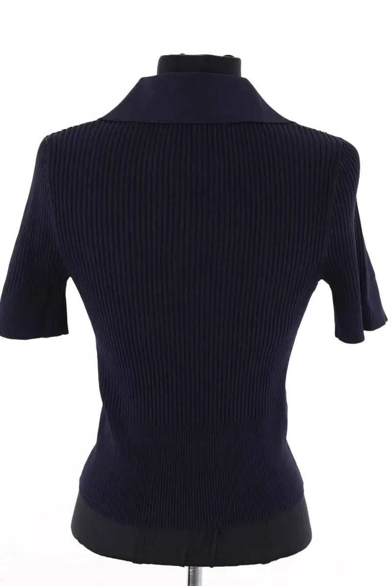 Top Claudie Pierlot Marine en Viscose