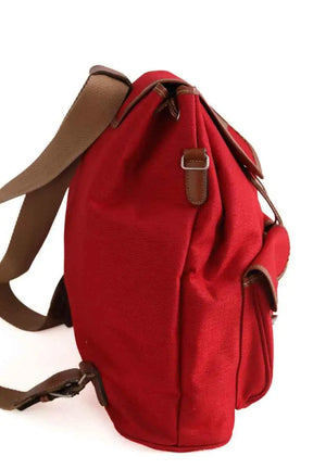 Sac à dos Lancel Rouge en Tissu