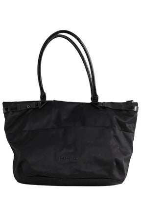 Cabas Agnès B. Noir en Tissu - Seconde Main