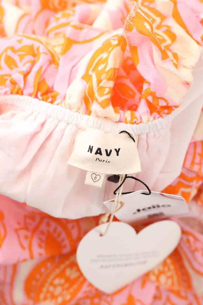 Maxi Navy Paris  Rose