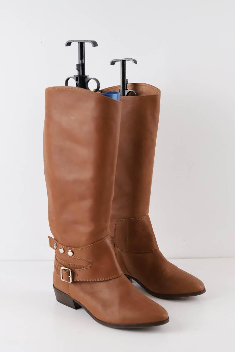 Bottes Sandro  Marron