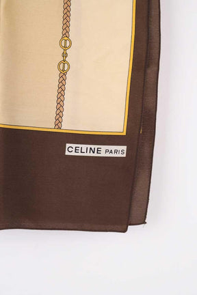 Carrés Celine  Marron