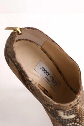 Boots Jimmy Choo Marron en Cuir