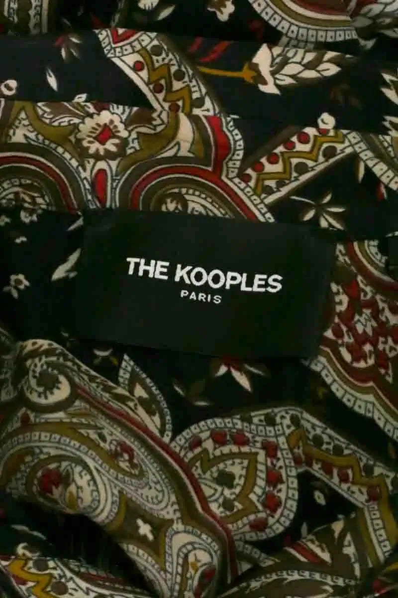 Chemise The Kooples Noir en Soie