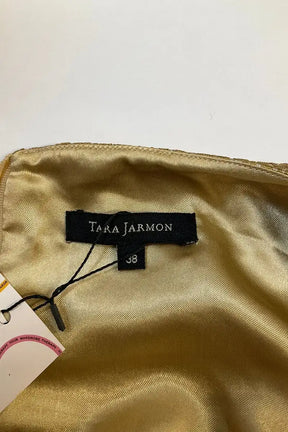 Robe Tara Jarmon Doré en Synthétique