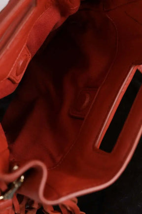 Sac à bandoulière Maje Rouge en Cuir