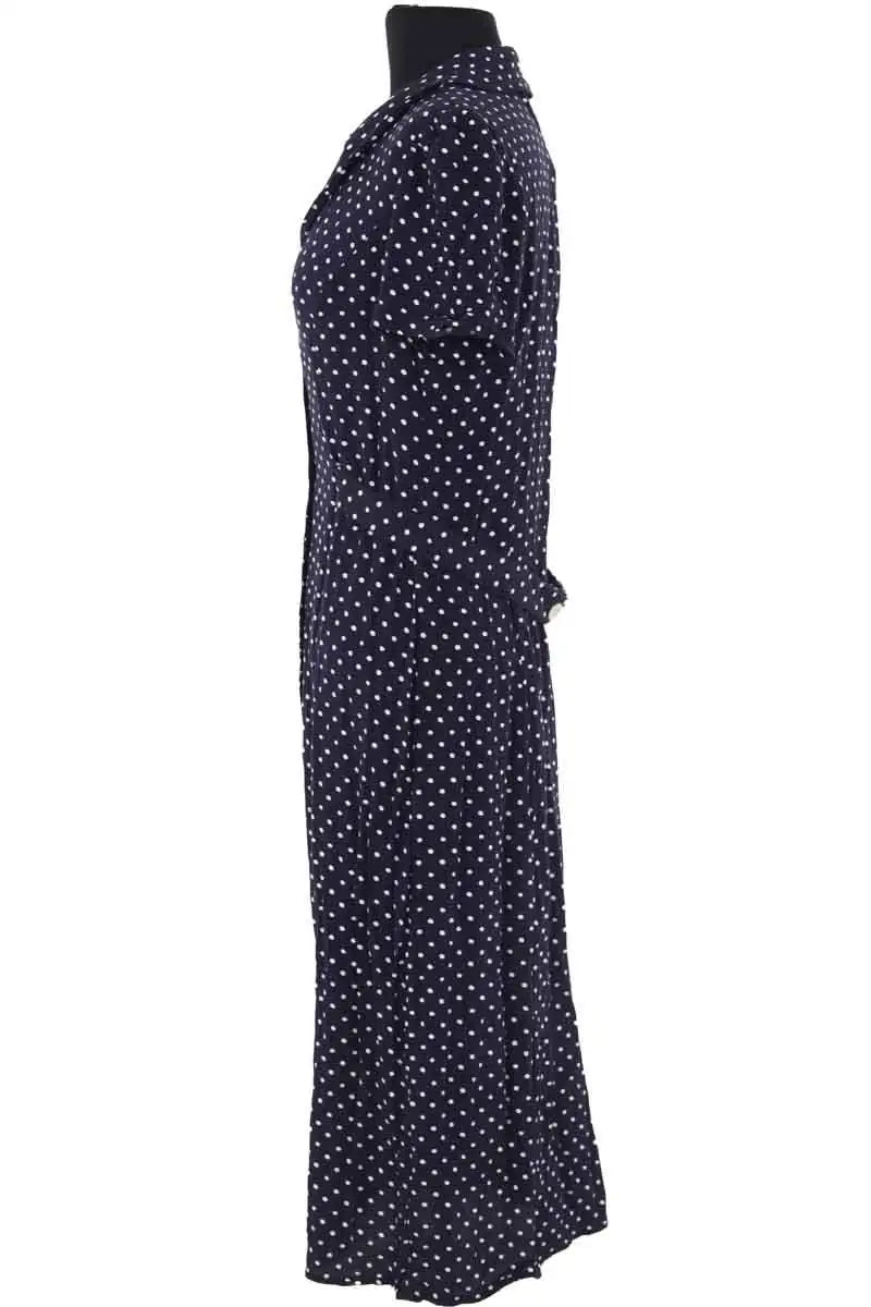 Robe Rouje Marine en Viscose