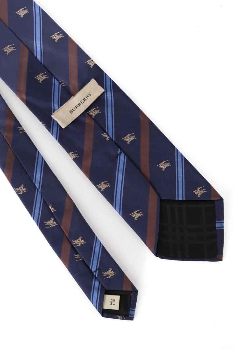 Cravate Burberry  Marine