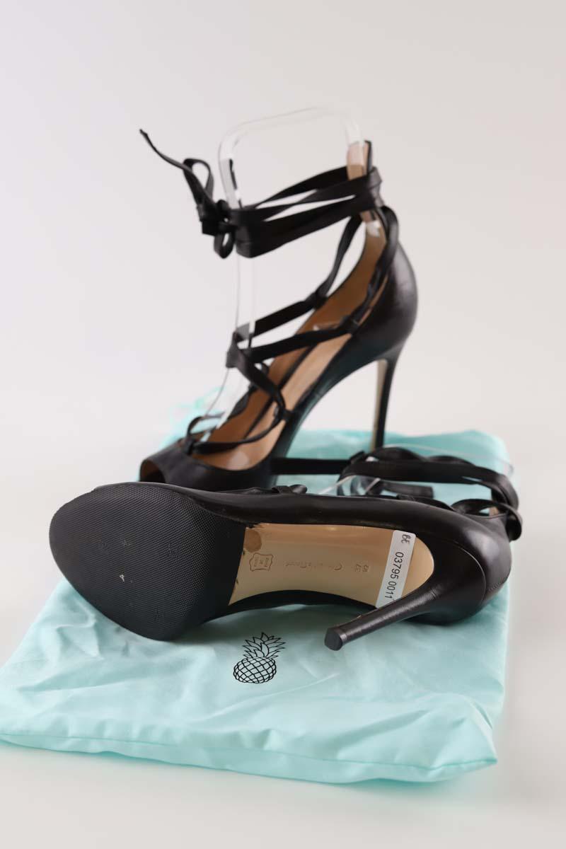 Talons Gianvito Rossi  Noir