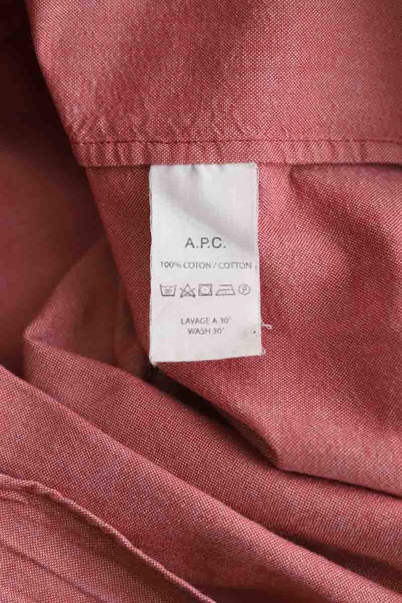 Chemises APC  Rouge