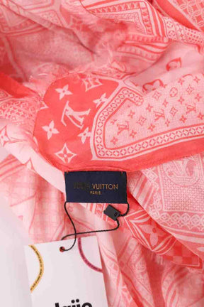 Foulard Louis Vuitton  Rose