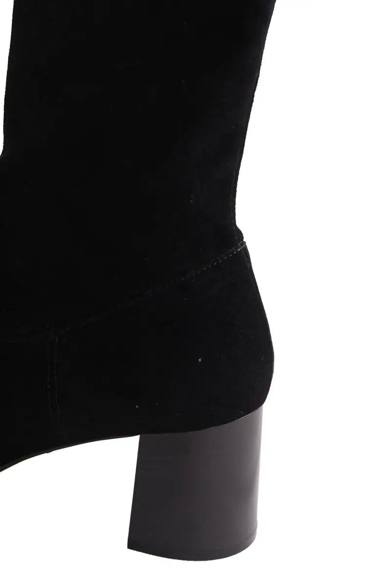 Boots LK Bennett Harp Noir en Daim