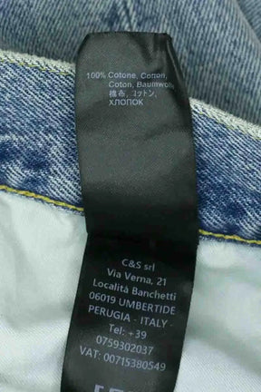 Jean large Haikure Bleu en Coton