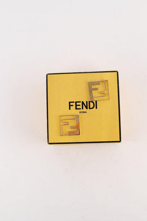 Boucles d'oreilles Fendi  Doré