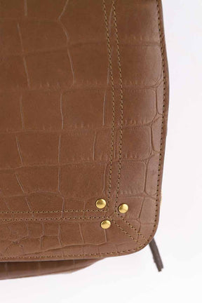 Bandoulière Jérôme Dreyfuss Bobi Marron