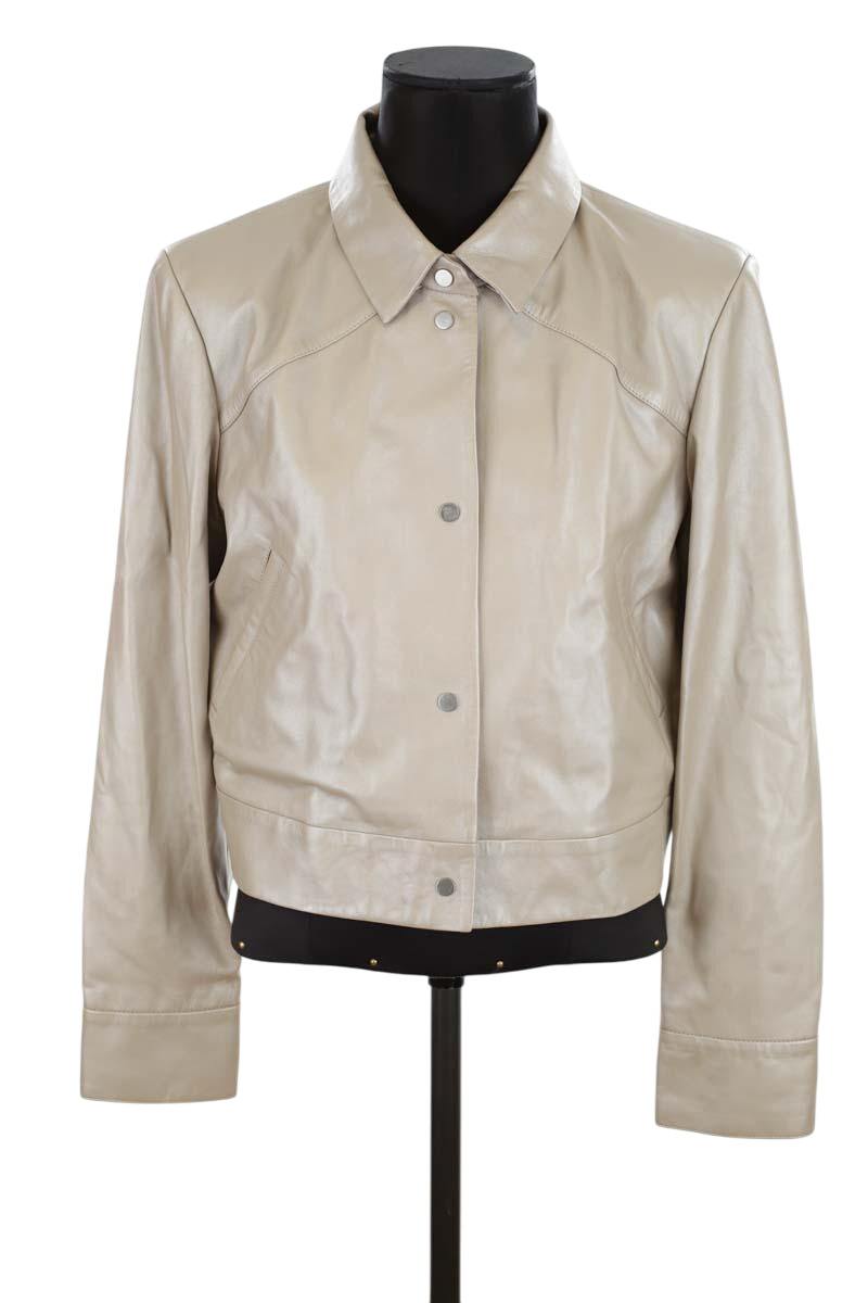 Veste en cuir Iro  Gris