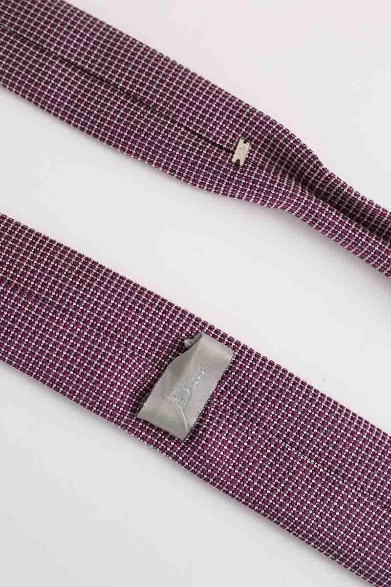 Cravate Dior  Violet