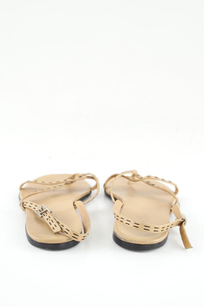 Sandales Hermès  Camel