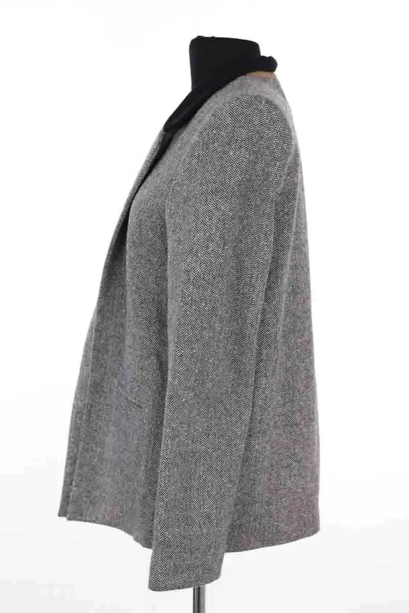 Blazer Valentine Gauthier Noir en Laine