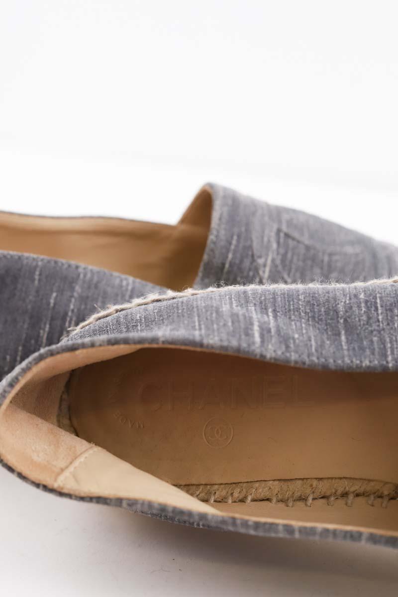 Espadrilles Chanel  Gris