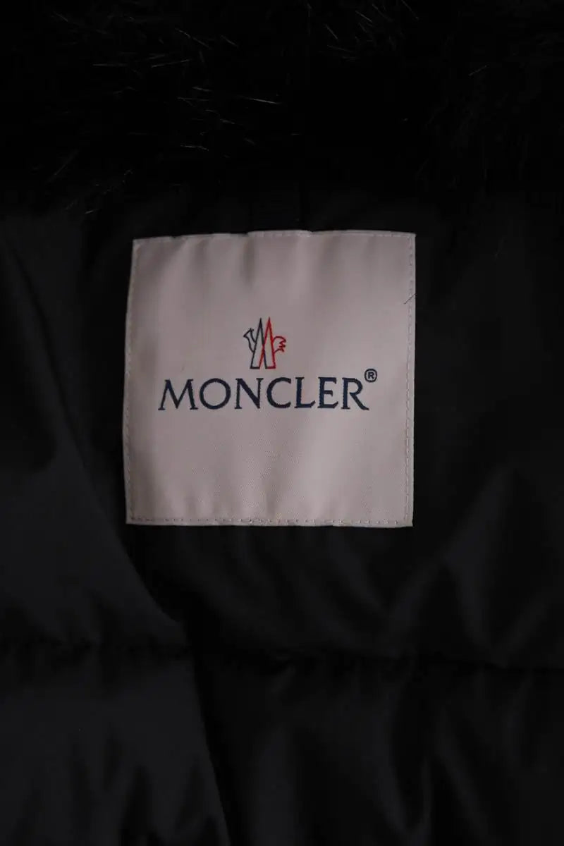 Doudoune Moncler Noir en Laine
