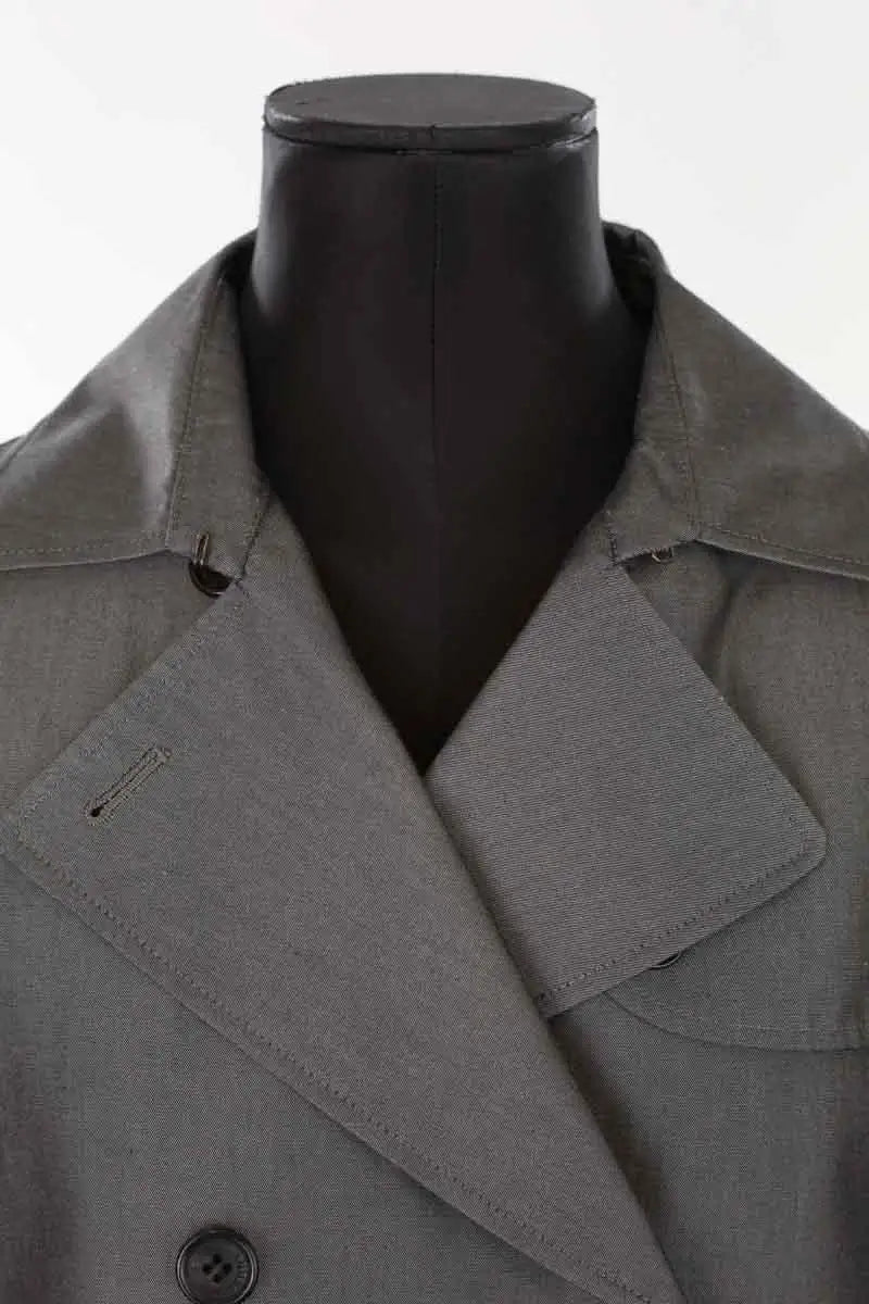 Trench-coat Burberry Gris en Polyester