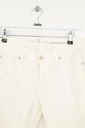 Slim 7 For All Mankind  Blanc