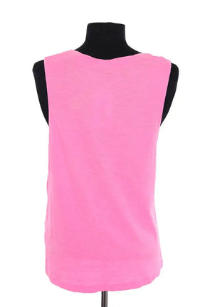 Top sans manche American Vintage Rose en Coton