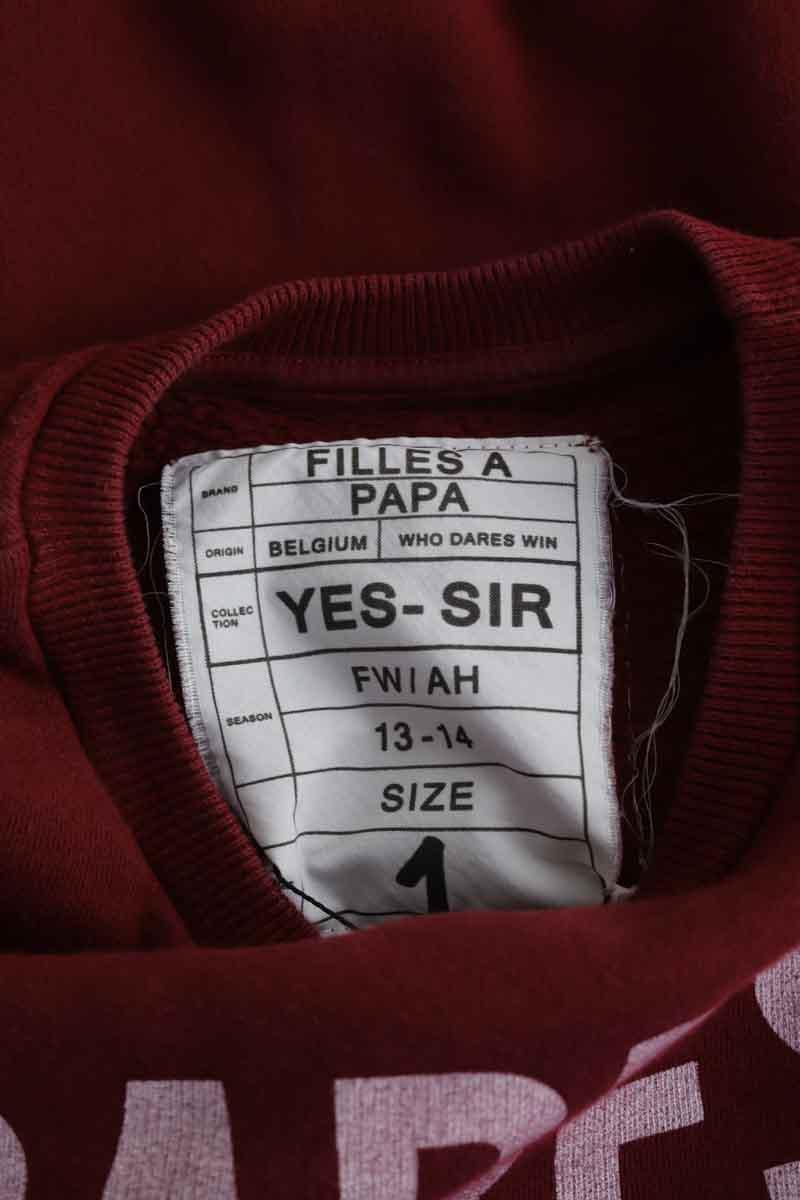 Sweatshirts Filles À Papa  Bordeaux