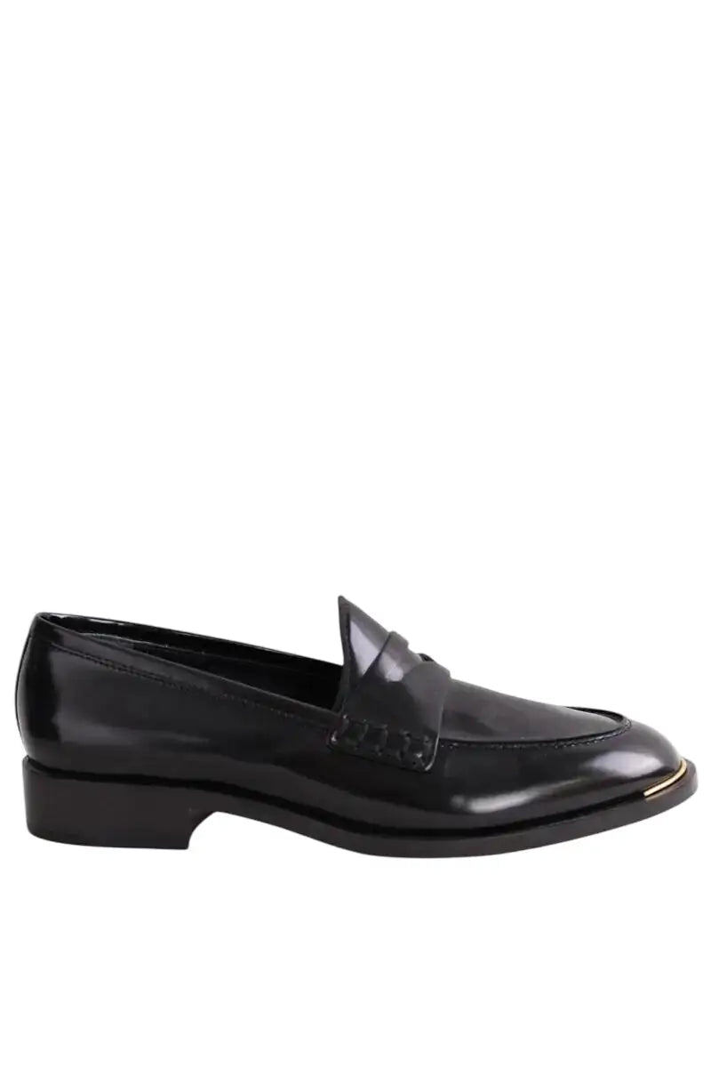 Mocassins Giuseppe Zanotti Noir en Cuir, taille 38 - Seconde Main