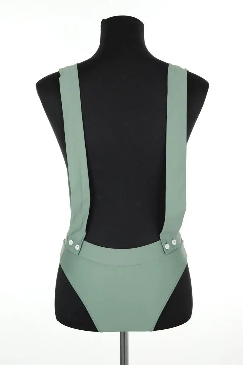 Maillot de bain Luz César Kaki en Polyamide