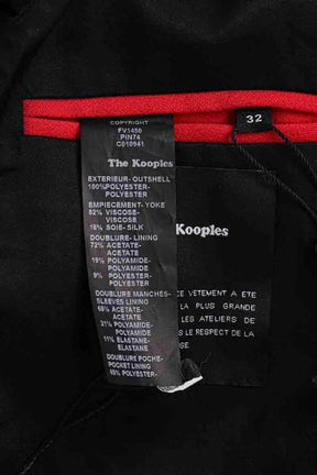 Blazer The Kooples Rouge en Synthétique