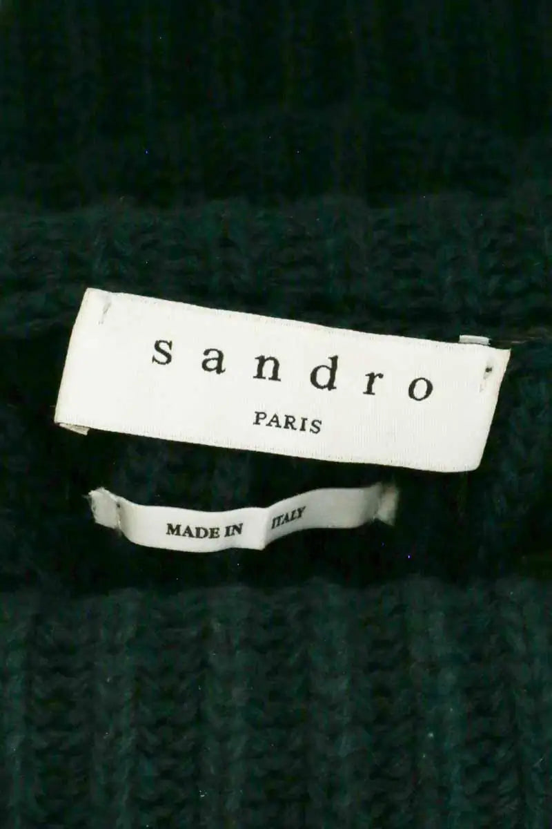 Écharpe Sandro Vert en Laine