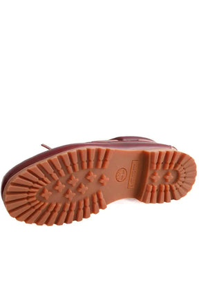 Chaussures à lacets Timberland Bordeaux en Cuir
