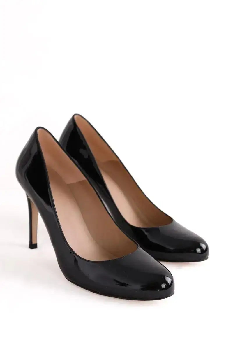 Talons LK Bennett Stila Noir en Cuir verni