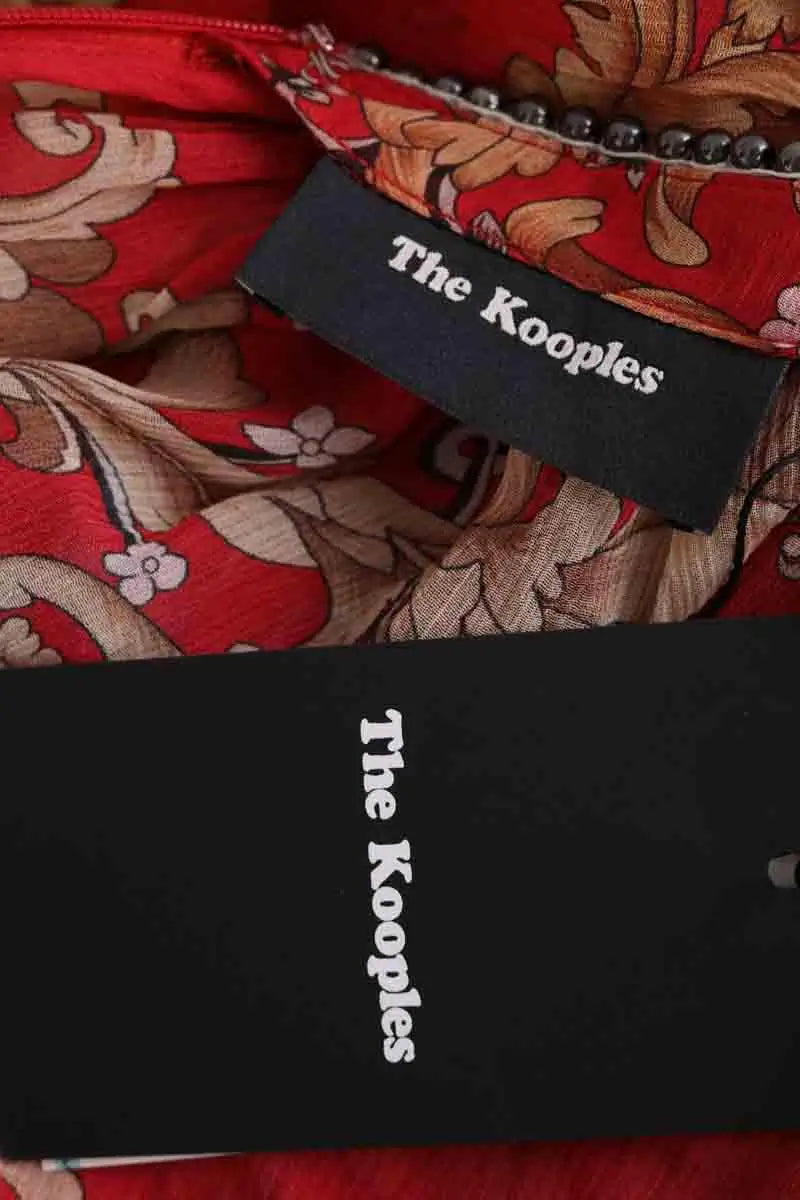 Robe The Kooples Rouge en Synthétique