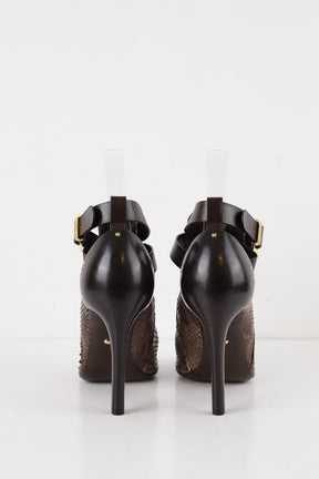 Talons Sergio Rossi  Marron