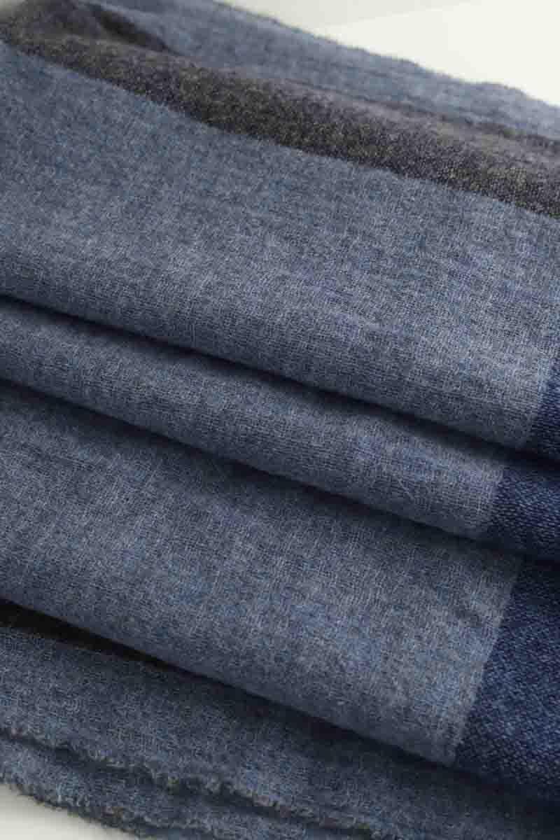 Echarpes Eric Bompard  Bleu