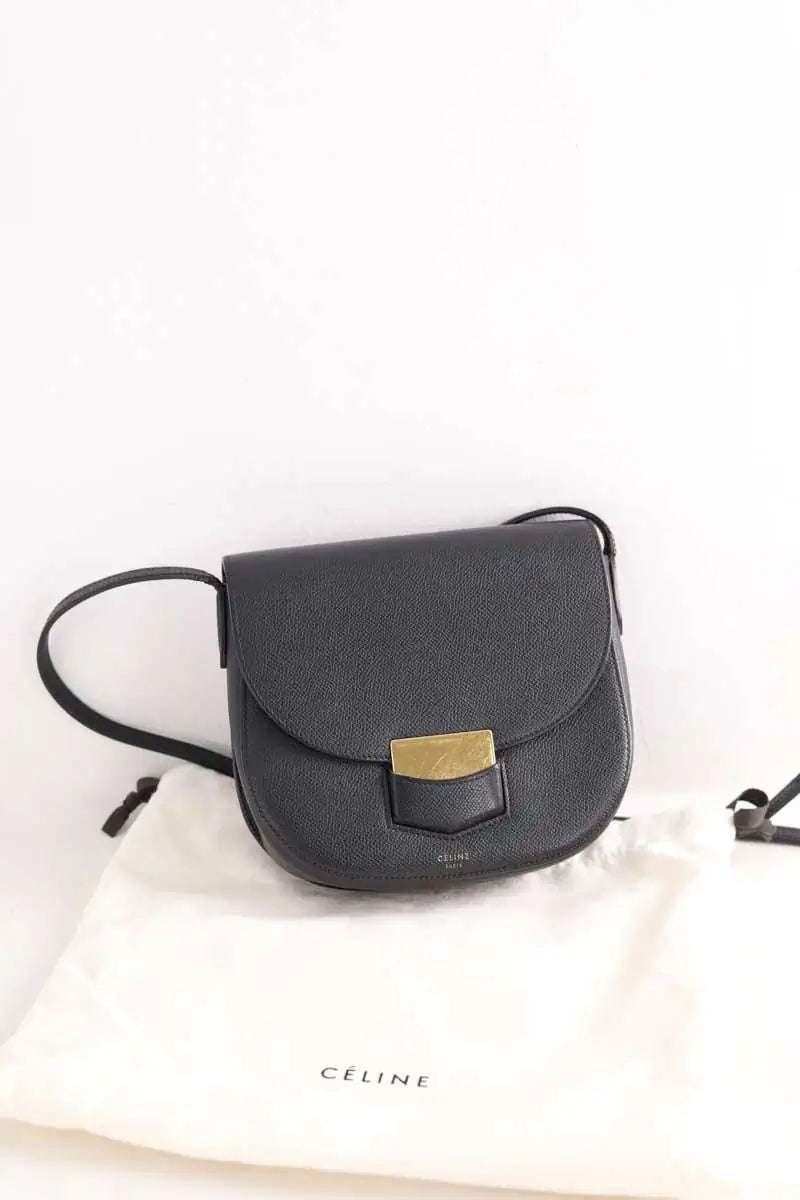Sac à bandoulière Celine Noir en Cuir