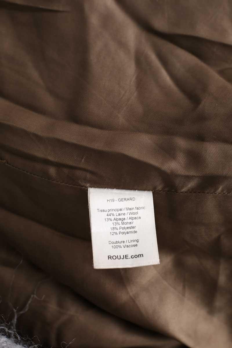 Manteau Rouje  Marron