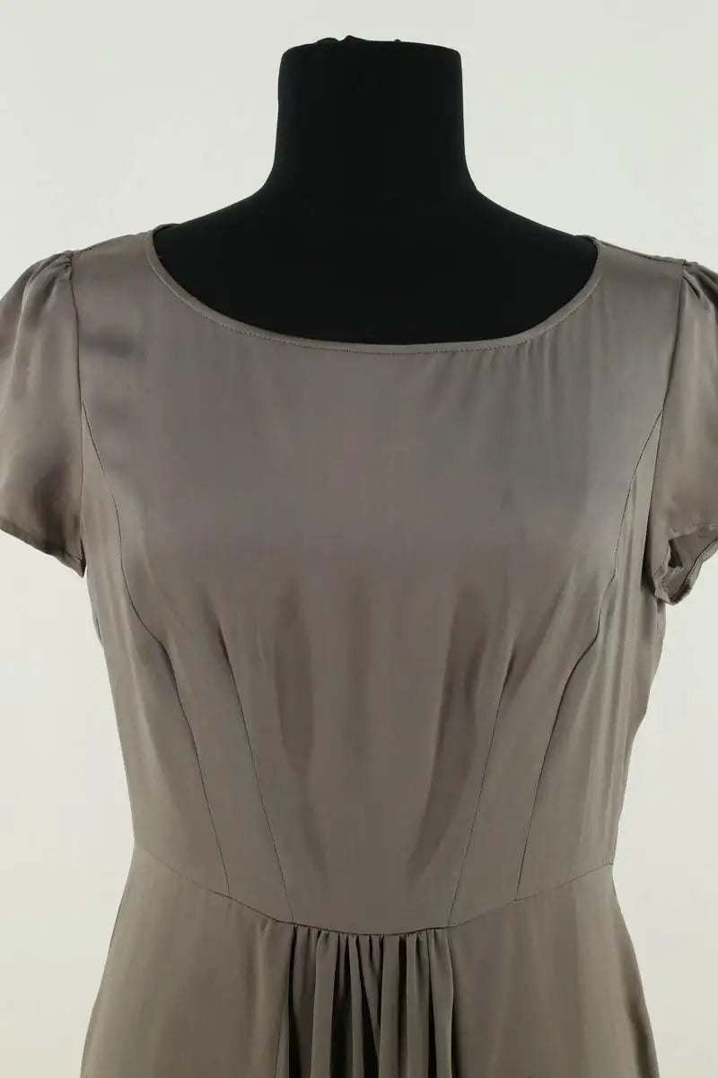Robe Tara Jarmon Gris en Soie