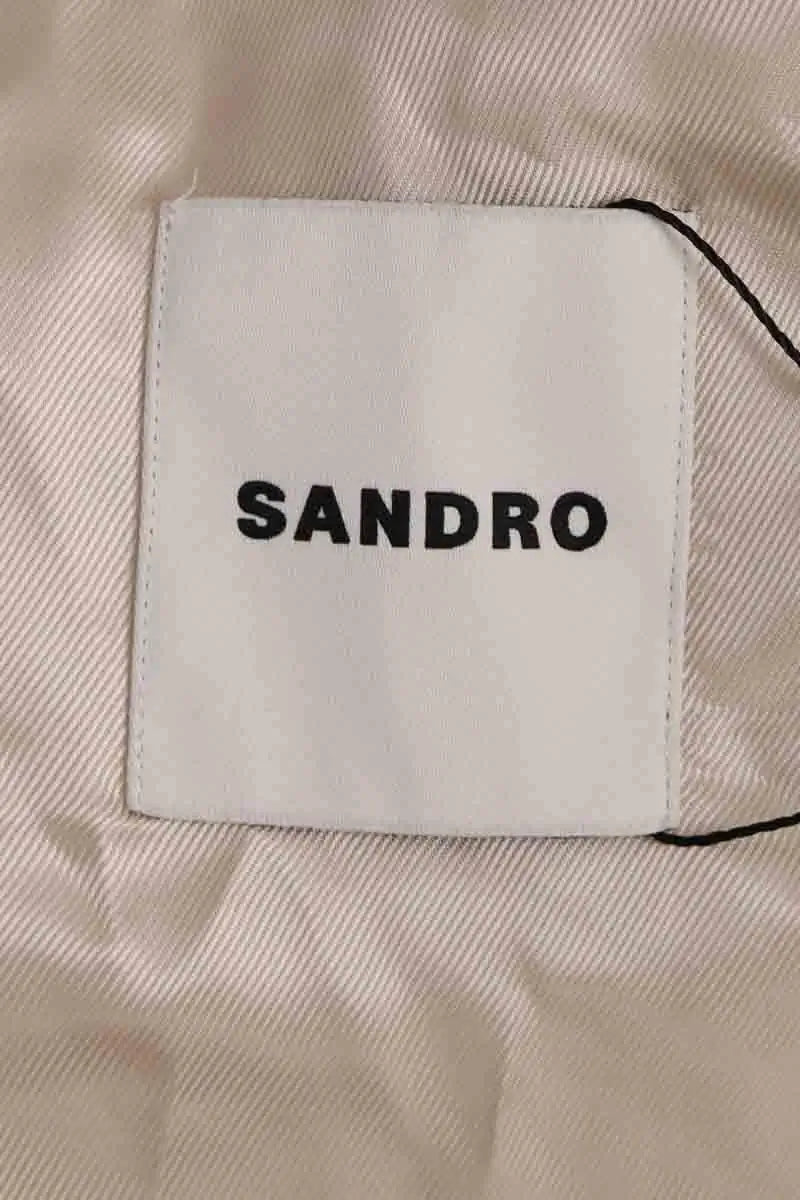 Doudoune Sandro Turquoise en Synthétique